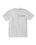 HELLO, WELCOME. White Tee