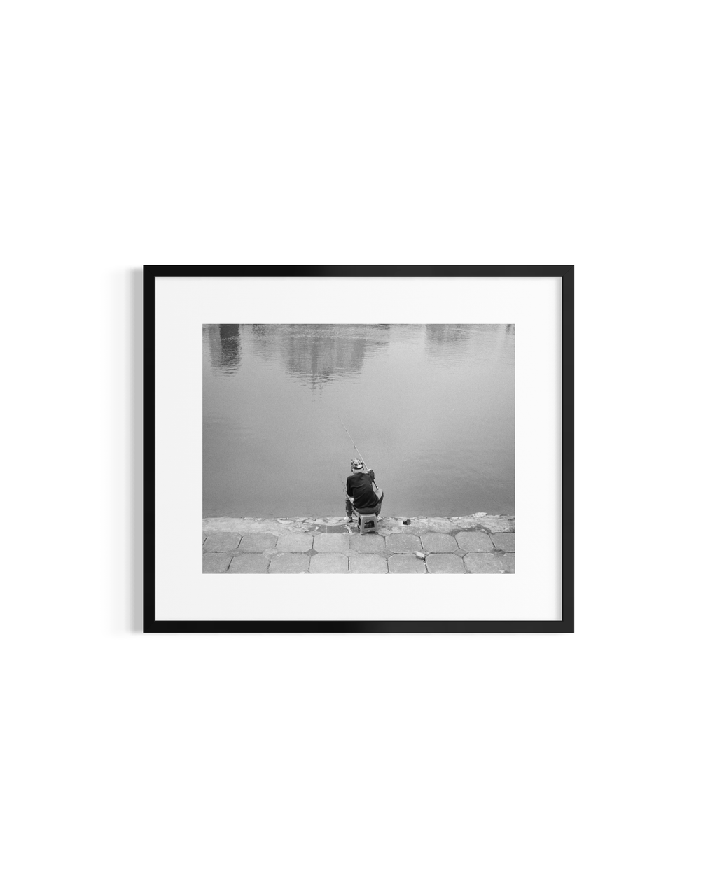 Man Fishing in Hanoi